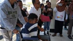 Berita Foto : Polisi Lumpuhkan Pelaku Kekerasan Seksual di Sorong