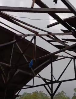 Puluhan Rumah di Ketapang, Lampung Selatan Porak Poranda Diterjang Puting Beliung