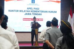 Pentingnya Kolaborasi dan Penyelesaian Program serta Kegiatan Semester I Kemenkum Jateng