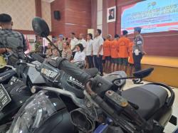 Beraksi di 37 Lokasi, Komplotan Maling Motor Ini Digulung Polres Metro Bekasi
