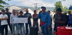 Warga Alam Sanggar Indah Protes, Tuntut Developer Perbaiki Jalan Rusak