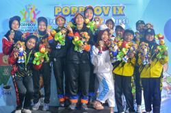 Atlet Panjat Tebing Jadi Pertama Sumbang Emas Kontingen Ponorogo di Porprov Jatim
