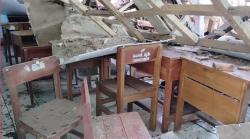 BREAKING NEWS Dua Ruang Kelas SDN Negeri di Pantura Subang Ambruk