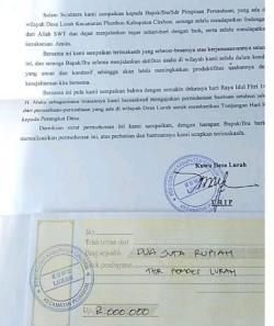 Lagi!! Oknum Kuwu di Cirebon bikin Heboh, Diduga Lakukan Pungli THR ke Perusahaan