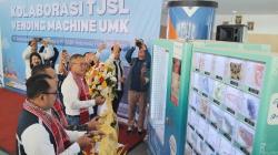 Dorong Ekonomi Lokal, ASDP dan Pelindo Resmikan Vending Machine UMKM di Danau Toba