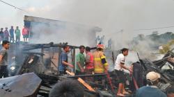 Diduga Akibat Konsleting Listrik, Rumah di Plantungan Terbakar saat Ditinggal Pergi