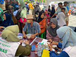 Polresta Sidoarjo Gelar Baksos dan Pemeriksaan Kesehatan Gratis di Hari Bhayangkara Ke-79