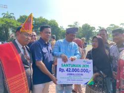 Ahli Waris Pekerja Rentan Terima Santunan Kematian dari Pemkab Deliserdang dan BPJS Ketenagakerjaan
