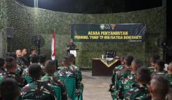 Danrem 012/TU Sambut 237 Prajurit Baru Yonif TP 856