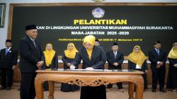 6 Srikandi Aisyiyah Jabat Dekan di UMS, Rektor: Mereka Memenuhi Aspek Kompetensi