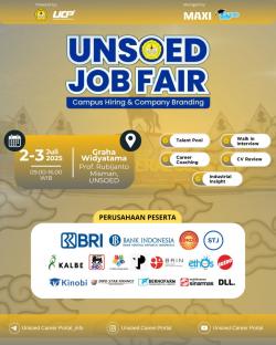 Hari Ini Unsoed Job Fair Digelar, Ada Puluhan Perusahaan Buka Lowongan