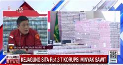 BREAKING NEWS, Kejagung Sita Rp1,3 Triliun Korupsi Minyak Sawit