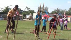 Ratusan Pelajar Adu Seru di Lomba Permainan Tradisional Boyolali, Jauhkan Gawai Dekatkan Teman