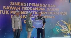 Banjir Picu Inflasi Pangan: Jateng Gencar Revitalisasi Sawah dan Irigasi di Demak-Grobogan