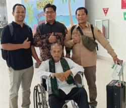Jamaah Haji Asal Kobar H Fauzi yang Sempat Dirawat di RS Arab Saudi Sudah Dipulangkan