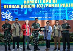 DPR RI Komisi I Kunjungi Korem 102/Pjg, Soroti Transformasi Menuju Kodam XXI/TB