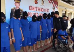Polisi Gerebek Persembunyian Gembong Sindikat Curanmor di Indramayu, 15 Pelaku Ditangkap