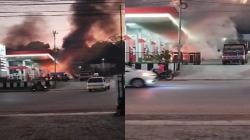 SPBU di Kefamenanu Sempat Terbakar, Diduga Akibat Percikan Api dari Sepeda Motor