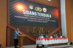 Polda Sulbar Umumkan 121 Casis Lulus Seleksi Polri 2025, Ini Rinciannya