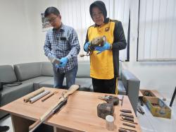 Polresta Banyumas Ringkus Perakit Senjata Api Kaliber 5,56 mm