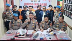 Geng Motor di Makassar Serang Polisi Pakai Busur, 7 Pelaku Tawuran Ditangkap