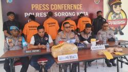 Bongkar Jaringan Ganja di Sorong, Polisi Bekuk Empat Kurir dan Kejar Bandar Besar