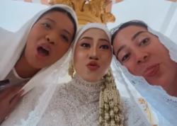 Momen Haru! Giovanna Milana Hadiri Pernikahan Megawati Hangestri, Ini Pesan Menyentuhnya