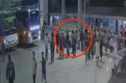Mengerikan, Pengeroyokan Letda PM Abu Yamin di Terminal Arjosari Terekam CCTV  