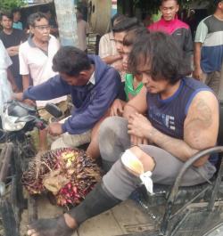 Warga Desa Sei Buluh Tangkap Pencuri Sawit: Satu Diduga Residivis, Nyaris Diamuk Massa