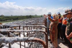 Bupati Kebumen Pantau Pembangunan Infrastruktur