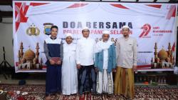 Penuh Haru, Kapolres Tapsel AKBP Yasir Ahmadi Berpamitan Lewat Doa Bersama