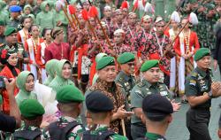 Selamat Datang Mayjen TNI Achiruddin di Markas Kodam Diponegoro