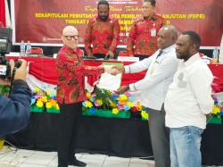 KPU Mamberamo Tengah Gelar Rekapitulasi Daftar Pemilih Berkelanjutan Triwulan Kedua Tahun 2025