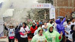 Polres Garut Resmi Buka Fun Run HUT Bhayangkara ke-79, Ribuan Warga Ikut Meriahkan di Jalan Ibrahim
