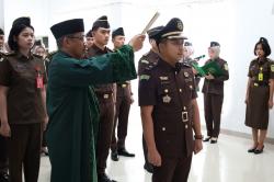 M Zaki Mubarak Resmi Jabat Kasi Pidsus, Siap Bongkar Kasus Besar