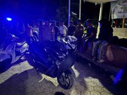 Kecelakaan di Malunda, Pejalan Kaki Ditabrak Motor
