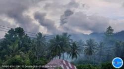 Gunung Dukono Meletus, Kolom Abu Capai 1.000 Meter
