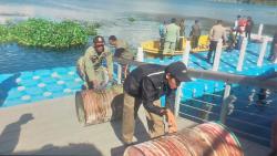 Sempat Dihadang Warga, Alat Tangkap Ikan di Danau Lut Tawar Dibongkar Usai Ada Kesepakatan Tertulis