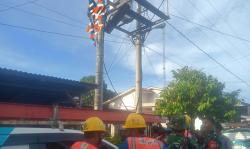 Tersengat Listrik Saat Diduga Curi Kabel, Pria di Sei Rampah Tewas Tergantung di Tiang Gardu 