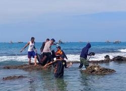 Wisatawan Asal Jalupang Banjarsari Terseret Ombak Pantai Karang Seke Ditemukan Meninggal