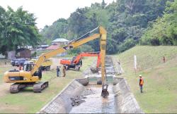 Demi Ketersediaan Pasokan Air Persawahan, Bupati Pidie Jaya Tinjau Irigasi Cubo - Tringgadeng