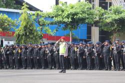 Polres Tuban Gelar Apel Pengamanan Jelang Pengesahan Warga Baru PSHT