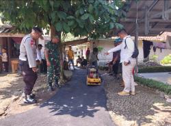 Desa Cibadak Lakukan Pemeliharaan Jalan Lingkungan, Tingkatkan Akses Warga Kampung Leuwi Pari