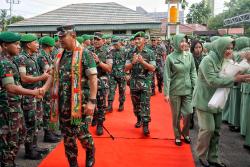 Pangdam XII/Tanjungpura Laksanakan Kunjungan Kerja Perdana di Kodim 1011/KLK Kapuas