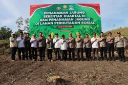 Polda Aceh Targetkan 600 ton Produksi Jagung dalam Upaya mendukung Ketahan Pangan Nasional