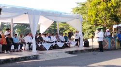 Pemkot Banjar Distribusikan Ribuan Sak Semen untuk Pembangunan Masjid