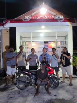 KK Pelaku Curanmor di Bekuk Tim Paniki Polsek Sentani Kota