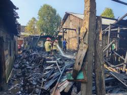 Rumah Lansia di Mojotengah Ludes Terbakar Akibat Tungku Kayu, Beruntung Penghuni Selamat