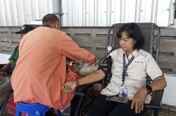 Peduli Kemanusiaan, Aksha Karunia Mill Jombang Gaungkan Gaya Hidup Sehat Lewat Donor Darah