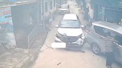 Viral! Mobil di Cibitung Bekasi Tabrak Sejumlah Kendaraan, Pengemudi Baru Belajar Mengemudi